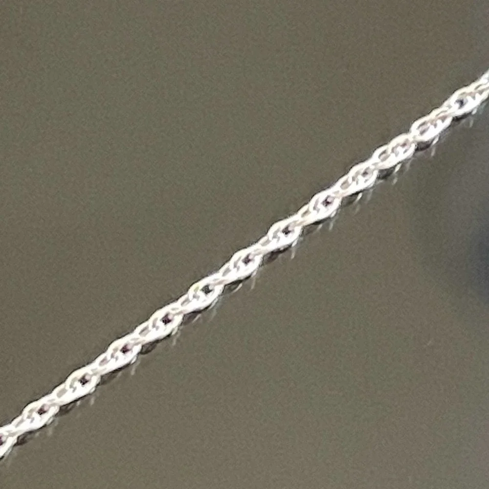 Sterling Silver Rope Chain - Picture 4 of 5